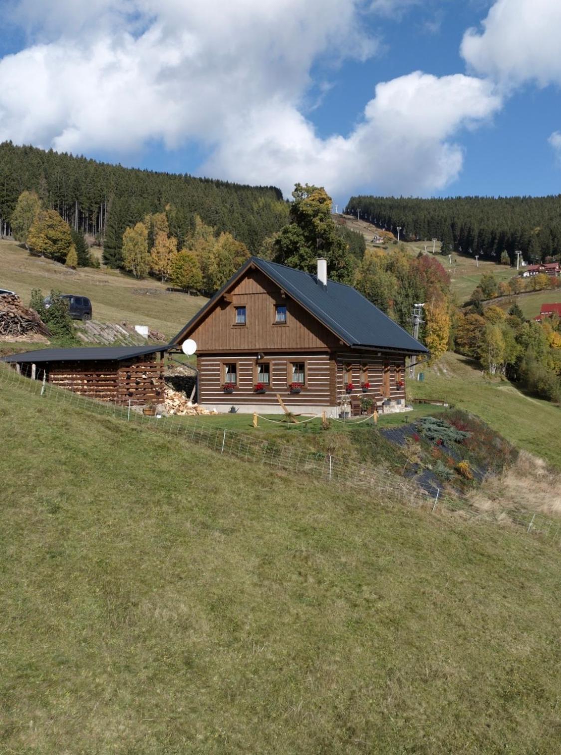 Apartman U Setra Pec pod Snezkou Exteriör bild